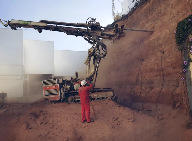 Aplicaciones de los anclajes y bulones